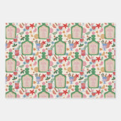 Feuille De Papier Cadeau Boissons de vacances (Devant)