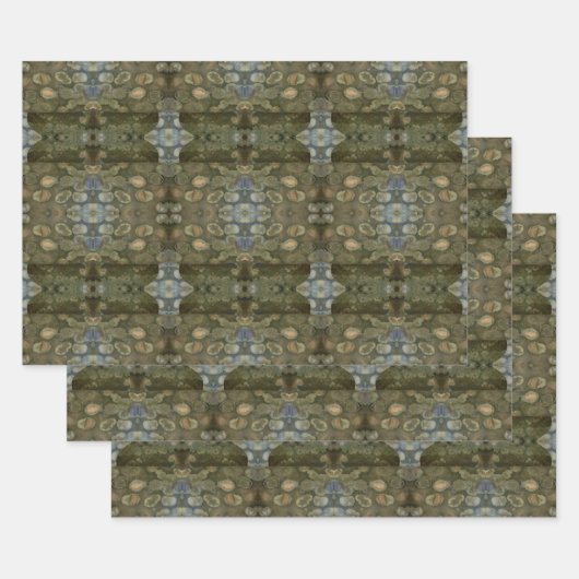 Feuille De Papier Cadeau Boîte de collecte de pierres gemmes de sédiments m (Lot)