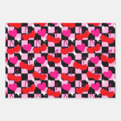 Feuille De Papier Cadeau Bombe cerise (Devant 3)