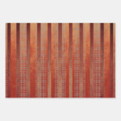 Feuille De Papier Cadeau Bombe rouge et verte (Devant 2)