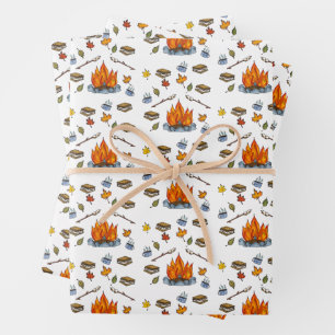 Feuille De Papier Cadeau Bon Enveloppement cadeau Camper