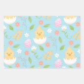 Feuille De Papier Cadeau Bon poulet de Pâques (Devant 2)