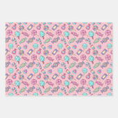 Feuille De Papier Cadeau Bonbons (Devant)