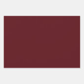 Feuille De Papier Cadeau Bonbons Pomme Rouge Automne Saison automne Couleur (Devant 3)