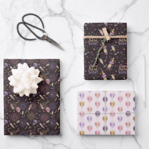 Feuille De Papier Cadeau Bonne année