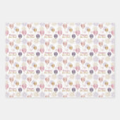 Feuille De Papier Cadeau Bonne année (Devant 3)