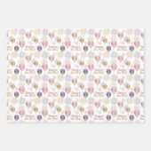 Feuille De Papier Cadeau Bonne année (Devant)