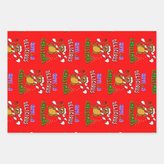 Feuille De Papier Cadeau Bonne Noël 25 Décembre Noël (Devant)