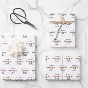 Feuille De Papier Cadeau Bonne semaine de technologie chirurgicale