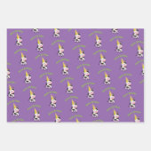 Feuille De Papier Cadeau Bonne vache fête d'anniversaire (Devant 2)