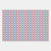 Feuille De Papier Cadeau Boogie Cinq Couleurs (Devant 3)