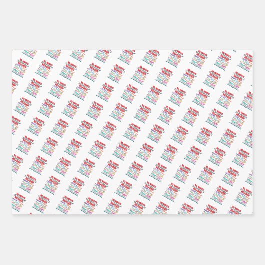 Feuille De Papier Cadeau Book Lover 10 Ways to Become a Reader (Devant 3)