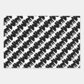 Feuille De Papier Cadeau Boston Skyline (Devant)