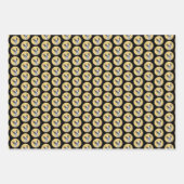 Feuille De Papier Cadeau Boston Terrier Peinture - Cute Original Chien Art (Devant 3)