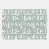 Feuille De Papier Cadeau Botanic Rhythm Botanical Silhouettes Set (Devant 2)
