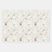 Feuille De Papier Cadeau Botanique festive (Devant 2)