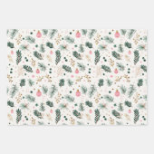 Feuille De Papier Cadeau Botanique lunaire (Devant 2)