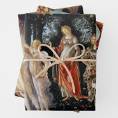 Feuille De Papier Cadeau Botticelli (En situation)