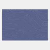 Feuille De Papier Cadeau Bouche de Noël aux requins mignons (Devant 3)