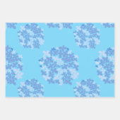 Feuille De Papier Cadeau Bouches et fleurs sauvages (Devant 3)