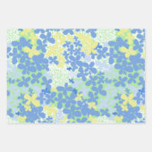 Feuille De Papier Cadeau Bouches et fleurs sauvages (Devant 2)