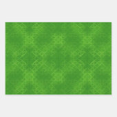 Feuille De Papier Cadeau Boucles de Limerick (Devant 2)