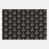 Feuille De Papier Cadeau Bouddha (Devant)