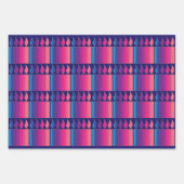 Feuille De Papier Cadeau Bougies de l'Avent Bougies de Noël (Devant 3)