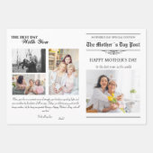 Feuille De Papier Cadeau Bouquet de la Fête des Mères (Devant)