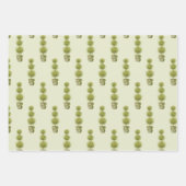 Feuille De Papier Cadeau Bouquets de jardin et tomates (Devant)