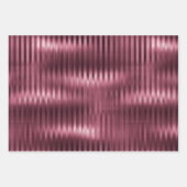 Feuille De Papier Cadeau Bourgogne Rouge Glitzy Parties scintillant (Devant)