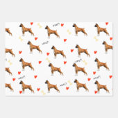 Feuille De Papier Cadeau Boxer (Devant)
