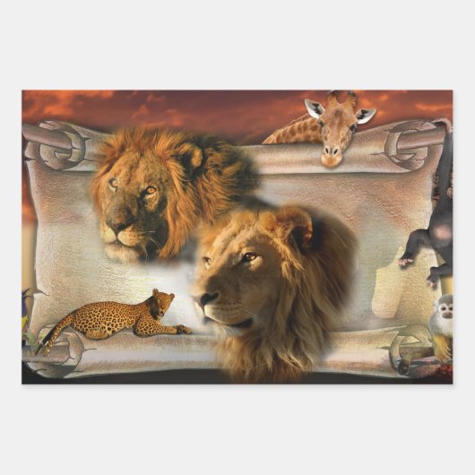 Feuille De Papier Cadeau Bracelet en daim (Devant 3)