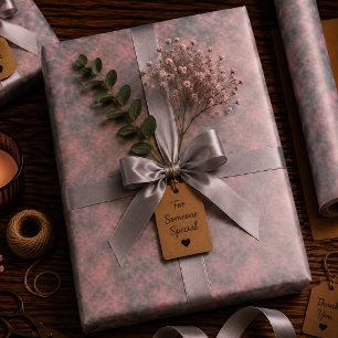 Feuille De Papier Cadeau Braises dans la brume