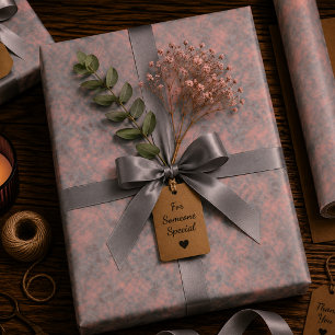 Feuille De Papier Cadeau Braises dans la brume