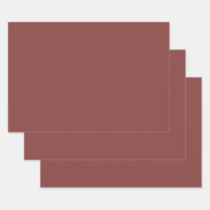 Feuille De Papier Cadeau Brandy (couleur solide)