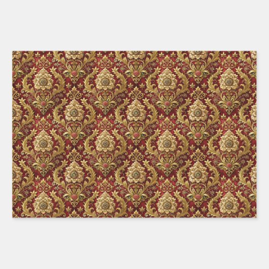 Feuille De Papier Cadeau Bright Diwali (Devant)