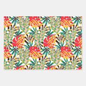 Feuille De Papier Cadeau Bright Tropical (Devant)