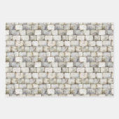 Feuille De Papier Cadeau Briques de rêve enchanté Anniversaire (Devant)