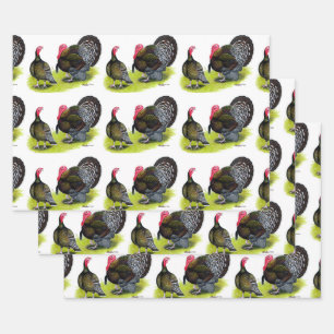 Feuille De Papier Cadeau Bronze à gros seins de Turquie