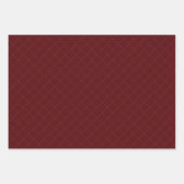 Feuille De Papier Cadeau Brooks Maroon Blue Gold (Devant 2)