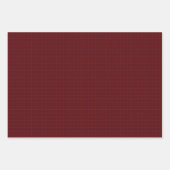Feuille De Papier Cadeau Brooks Maroon Blue Gold (Devant 3)