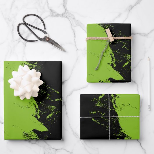 Feuille De Papier Cadeau Brosse 5 (Recto)