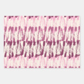 Feuille De Papier Cadeau Brosse, peinture humide, brosse sèche, bleu, B/W (Devant)