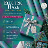 Feuille De Papier Cadeau Brouillard Électrique