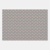 Feuille De Papier Cadeau brouillard forestier d'hiver (Devant 3)