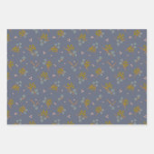 Feuille De Papier Cadeau brouillard forestier d'hiver (Devant 2)