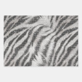 Feuille De Papier Cadeau Brown Leopard Poster de animal Sparkle (Devant 2)