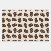 Feuille De Papier Cadeau Brûler et haricot 3 (Devant 2)