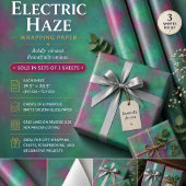 Feuille De Papier Cadeau Brume Électrique